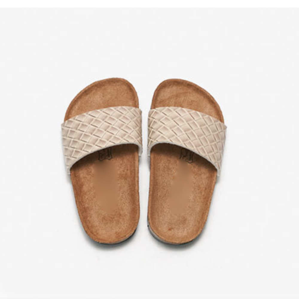 Sandalias de corcho Zapatillas de suela de mujer Zapatillas de corcho de fondo grueso para hombres