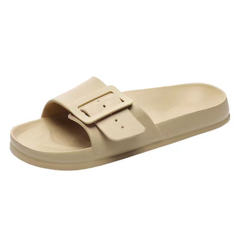 Nuevas zapatillas con hebilla ajustable para interior y exterior.