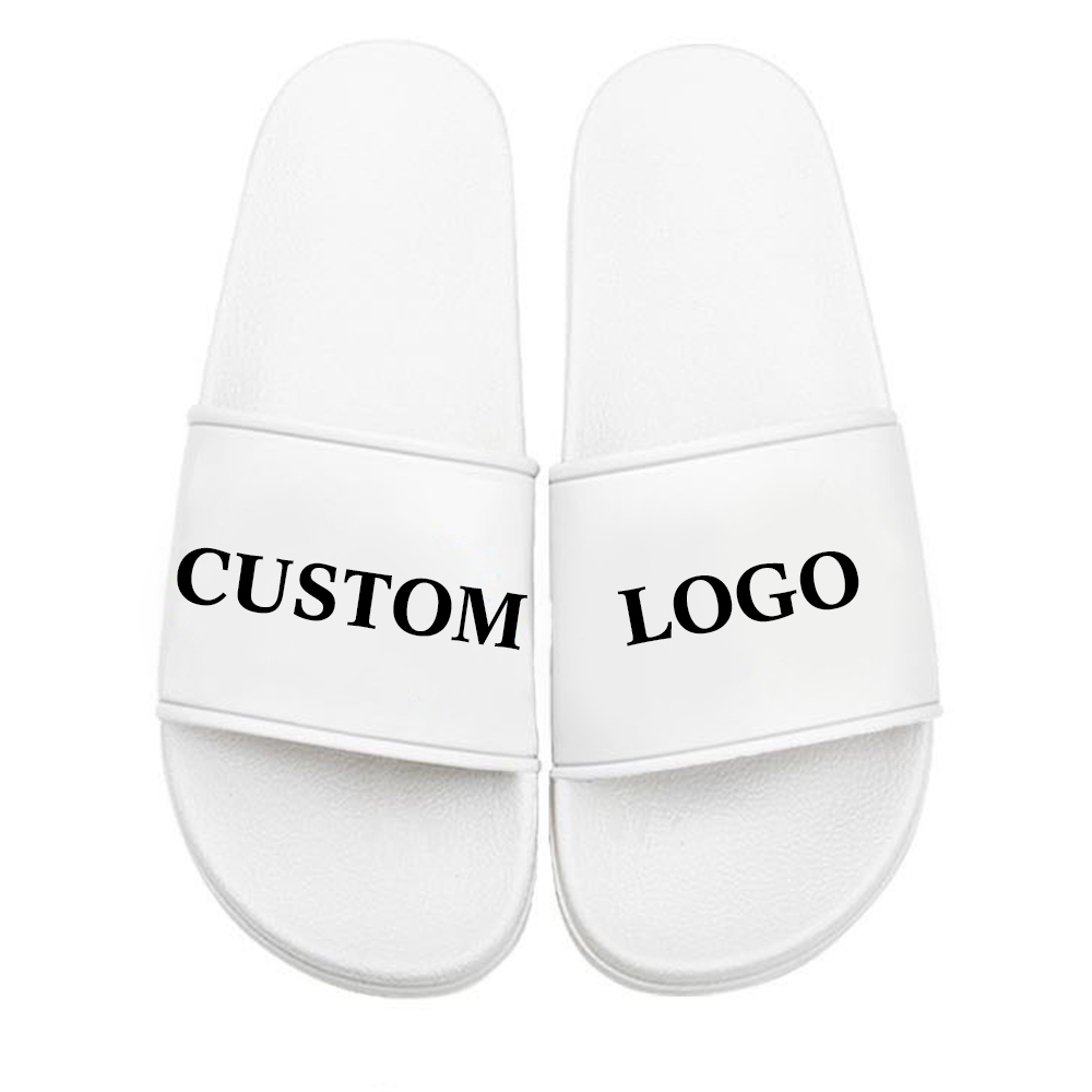 Zapatillas de baño de casa de verano con logotipo personalizado