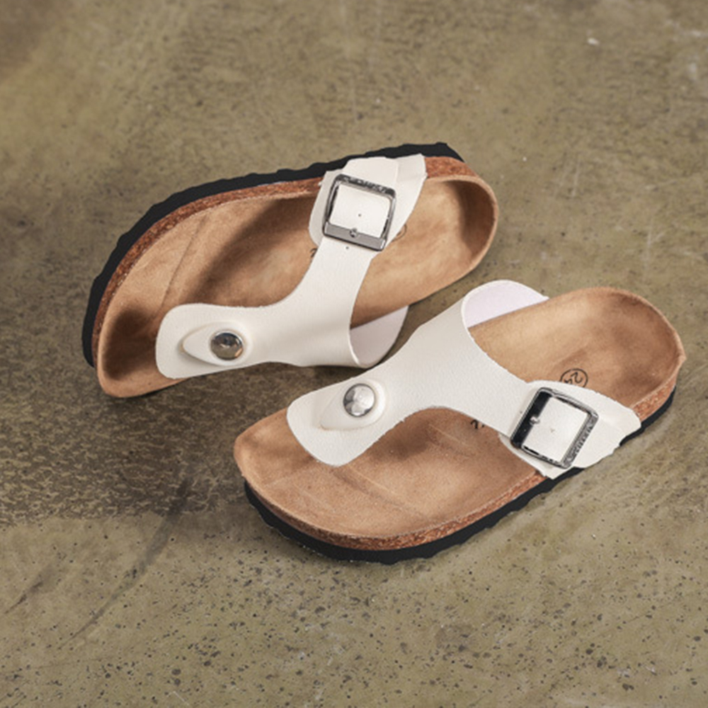 Venta al por mayor, zapatillas de tacón con plataforma para niños, chanclas, zapatillas con suela de goma de corcho, zapatos casuales para bebés, zapatos para niños