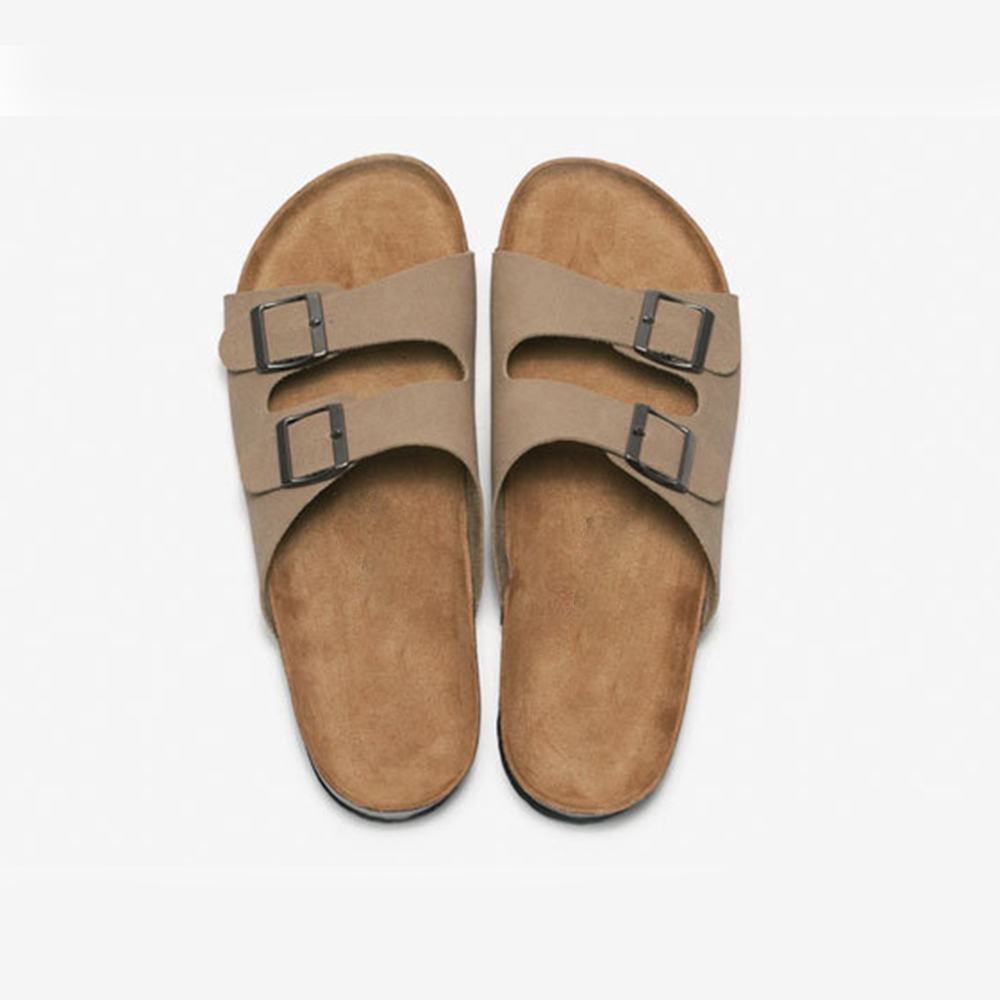 Verano Hombres Corcho Zapatillas Hombres Mujeres Playa Zapatillas Sandalias Moda Señoras Sandalias Y Zapatillas