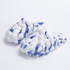 Zapatos planos casuales del Pvc del verano que amortiguan diapositivas de encargo de la burbuja de los deslizadores de las diapositivas que tienden