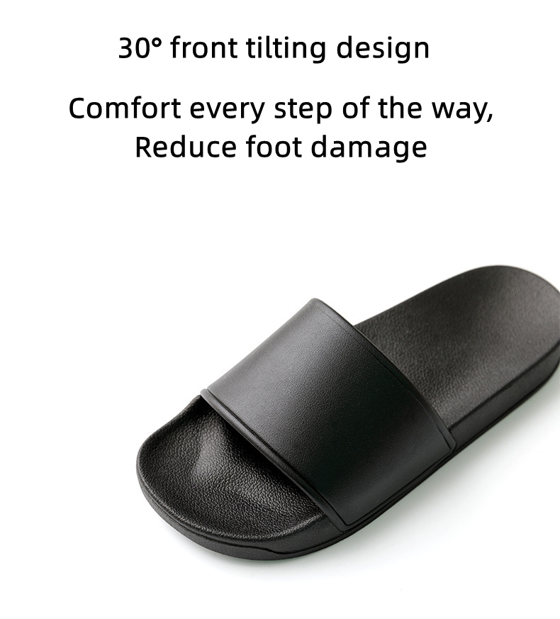 Zapatilla de verano multicolor con logotipo personalizado, sandalia deslizante impermeable antideslizante para mujer para el hogar