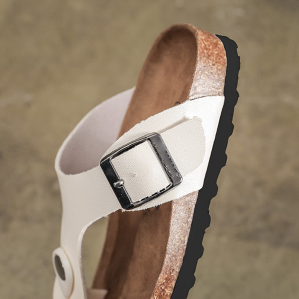 Venta al por mayor, zapatillas de tacón con plataforma para niños, chanclas, zapatillas con suela de goma de corcho, zapatos casuales para bebés, zapatos para niños