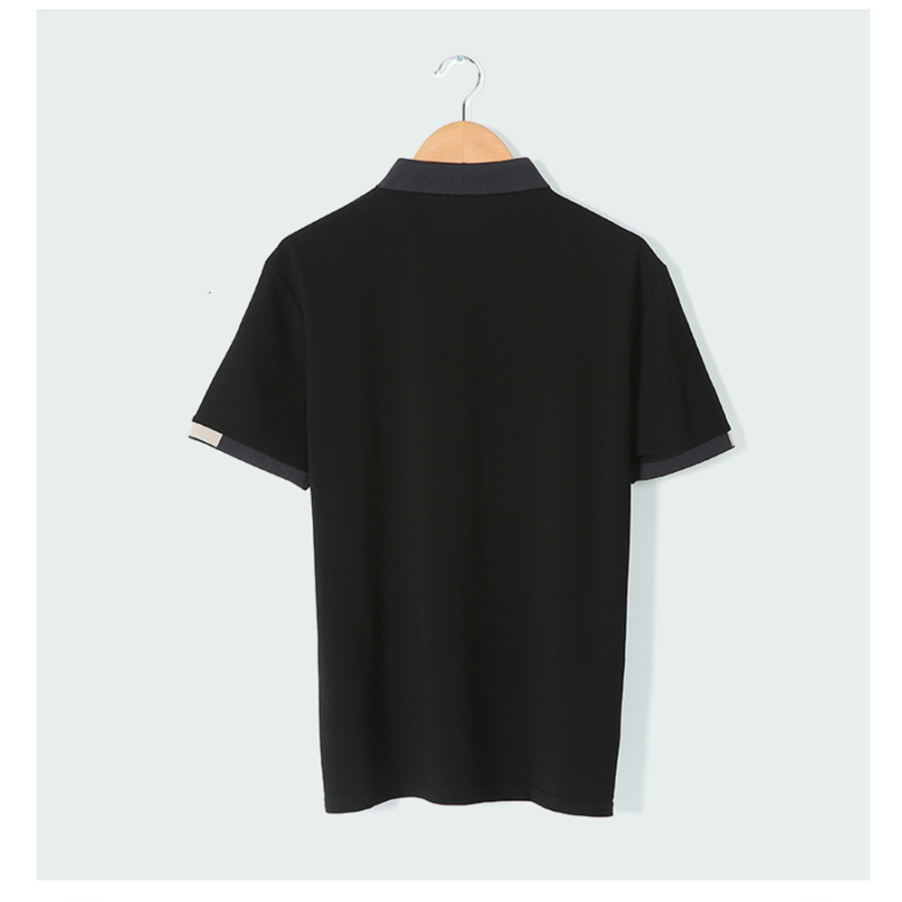 Polo simple con logotipo personalizado de golf informal para hombres