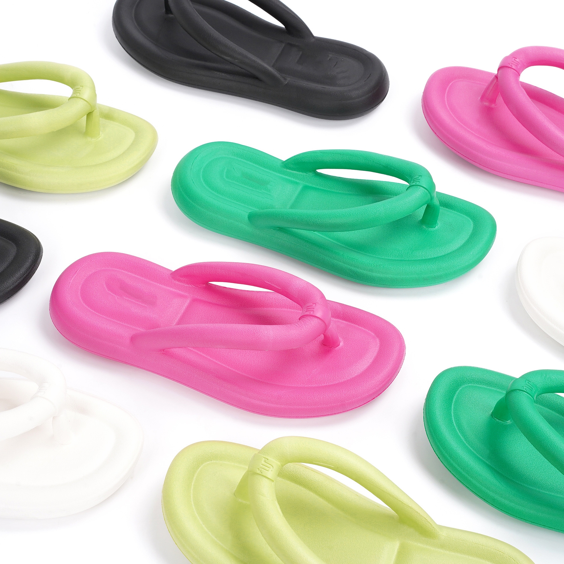 Verano al aire libre playa Eva zapatillas suave plano Clip toboganes mujeres chanclas zapatillas zapatos casuales