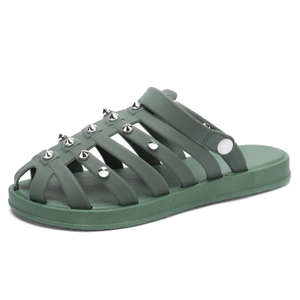  Sandalias deportivas Zapatos de mujer Baotou Beach Hole Sandalias