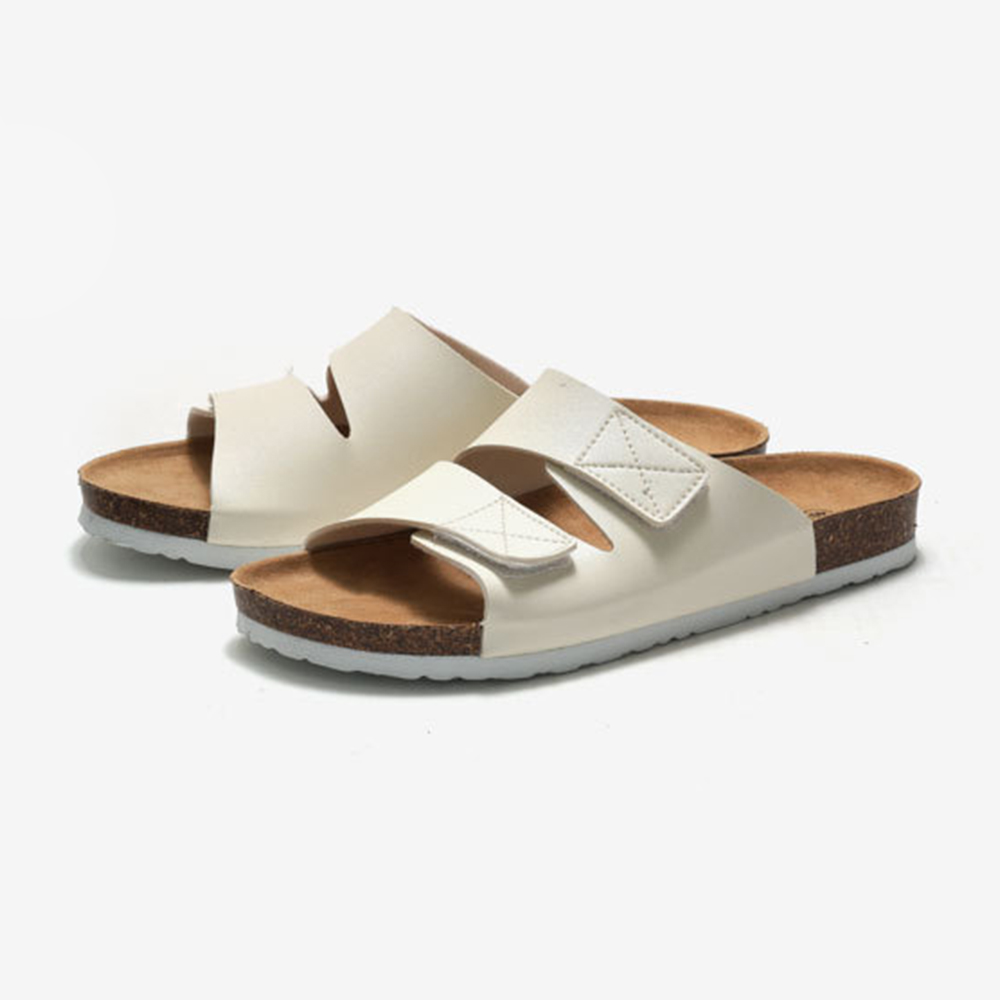El ante de alta calidad al por mayor de la fábrica correas las sandalias del verano con el cuero de vaca Insock