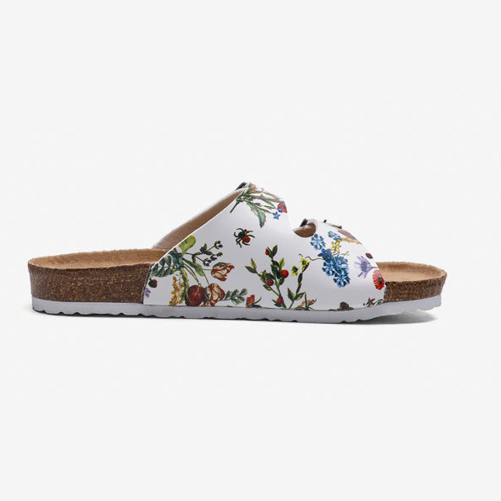Flora Hebilla Correa Hombres Y Mujeres Zapatillas De Verano Diapositivas Unisex Para Sandalias De Playa Para Adultos