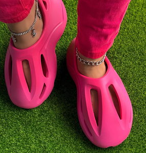 Chanclas informales de playa para verano, chanclas para exteriores para niños, zapatillas planas para mujer, sandalias de gelatina de diseñador para mujer, zapatillas deslizantes Eva