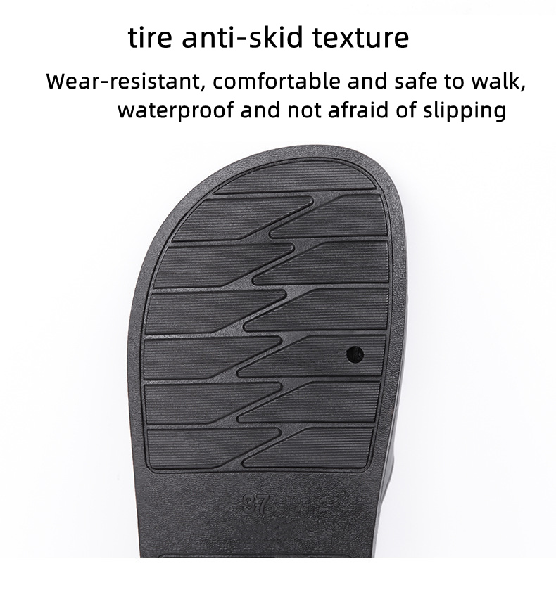 Zapatilla de verano multicolor con logotipo personalizado, sandalia deslizante impermeable antideslizante para mujer para el hogar