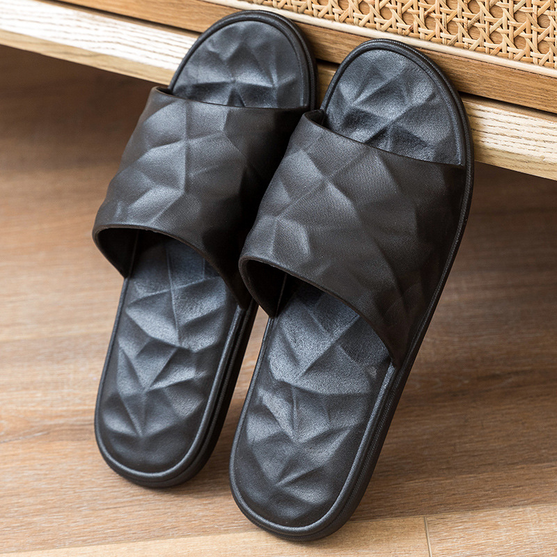 Zapatillas De Baño Sencillas Para Mujer Para Ducha En Rosa