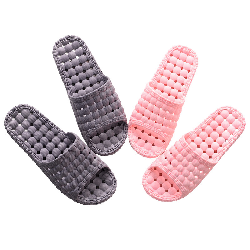 Sandalias y zapatillas de PVC antideslizantes para interiores de verano para baño