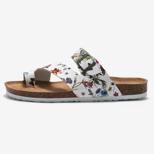 Verano moda sexy mujer plana casual sandalias zapatillas