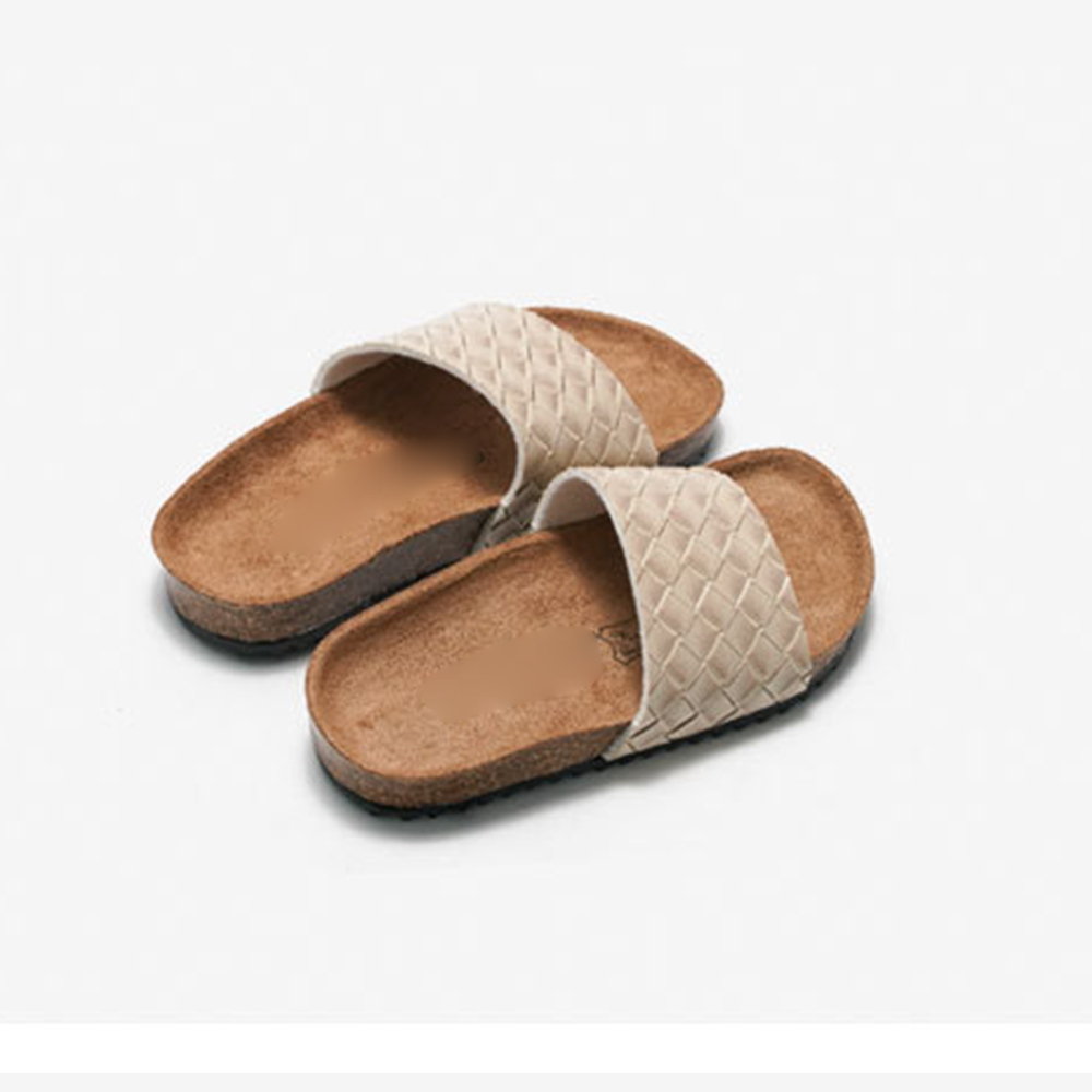Sandalias de corcho Zapatillas de suela de mujer Zapatillas de corcho de fondo grueso para hombres