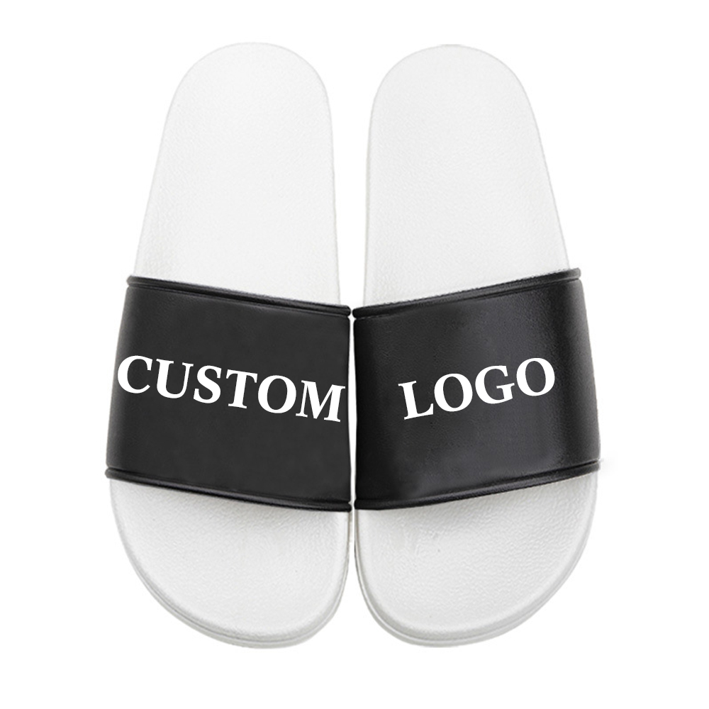 Zapatillas de baño de casa de verano con logotipo personalizado