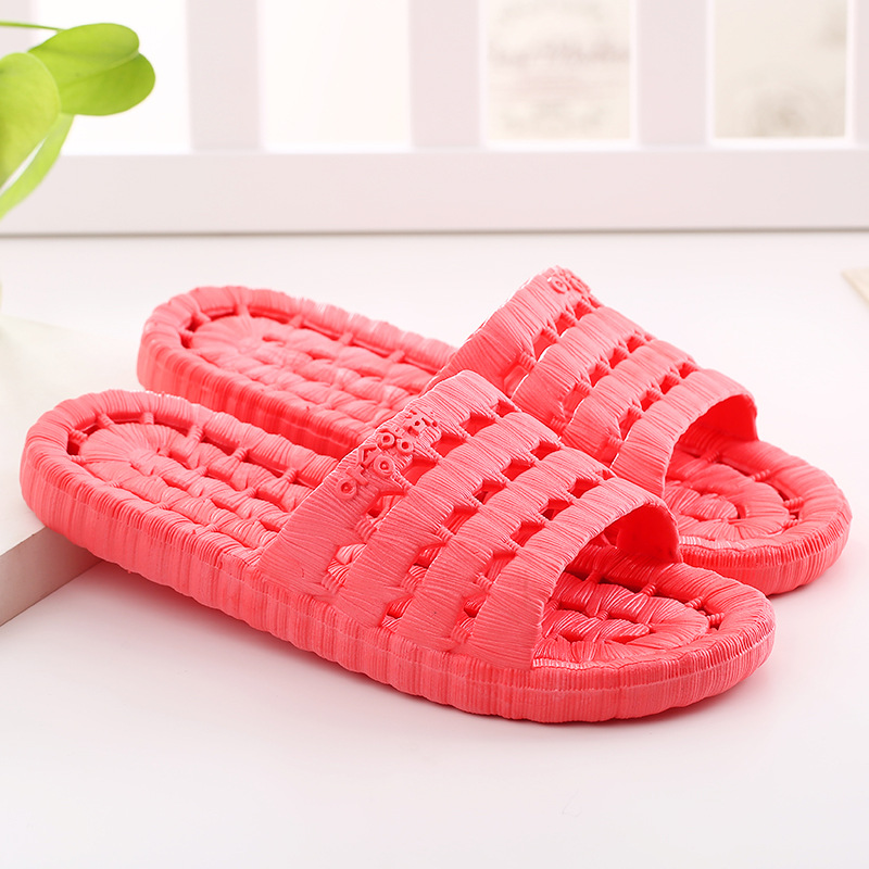 Sandalias y zapatillas de PVC antideslizantes para interiores de verano para baño