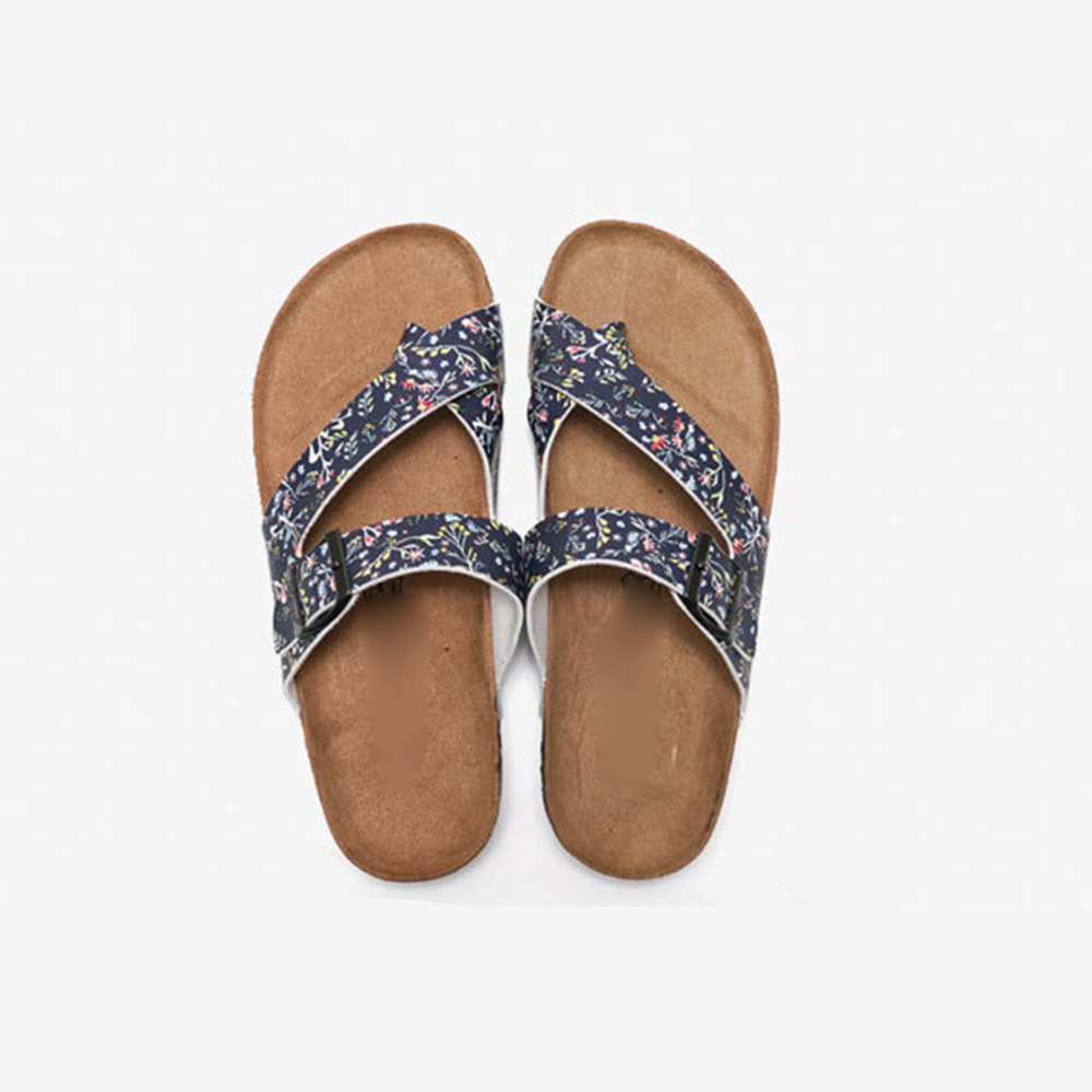 Diseño de Moda Ocio Cómodo Zapatos Transpirables Al Aire Libre Señoras Sandalias Planas de Corcho Mujeres Chanclas Zapatillas