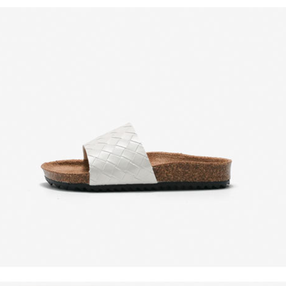 Sandalias de corcho Zapatillas de suela de mujer Zapatillas de corcho de fondo grueso para hombres
