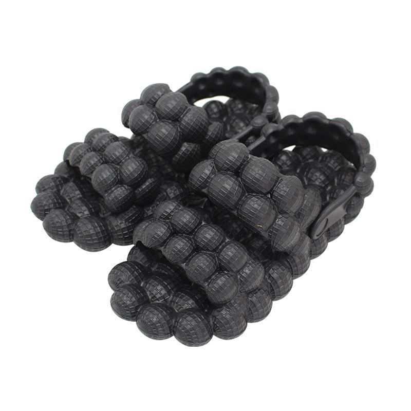 Verano Moda Playa Unisex Interior Masaje Zapatos Sandalias Diapositivas Señoras Casa Rosa Burbuja Diapositivas Resbalón