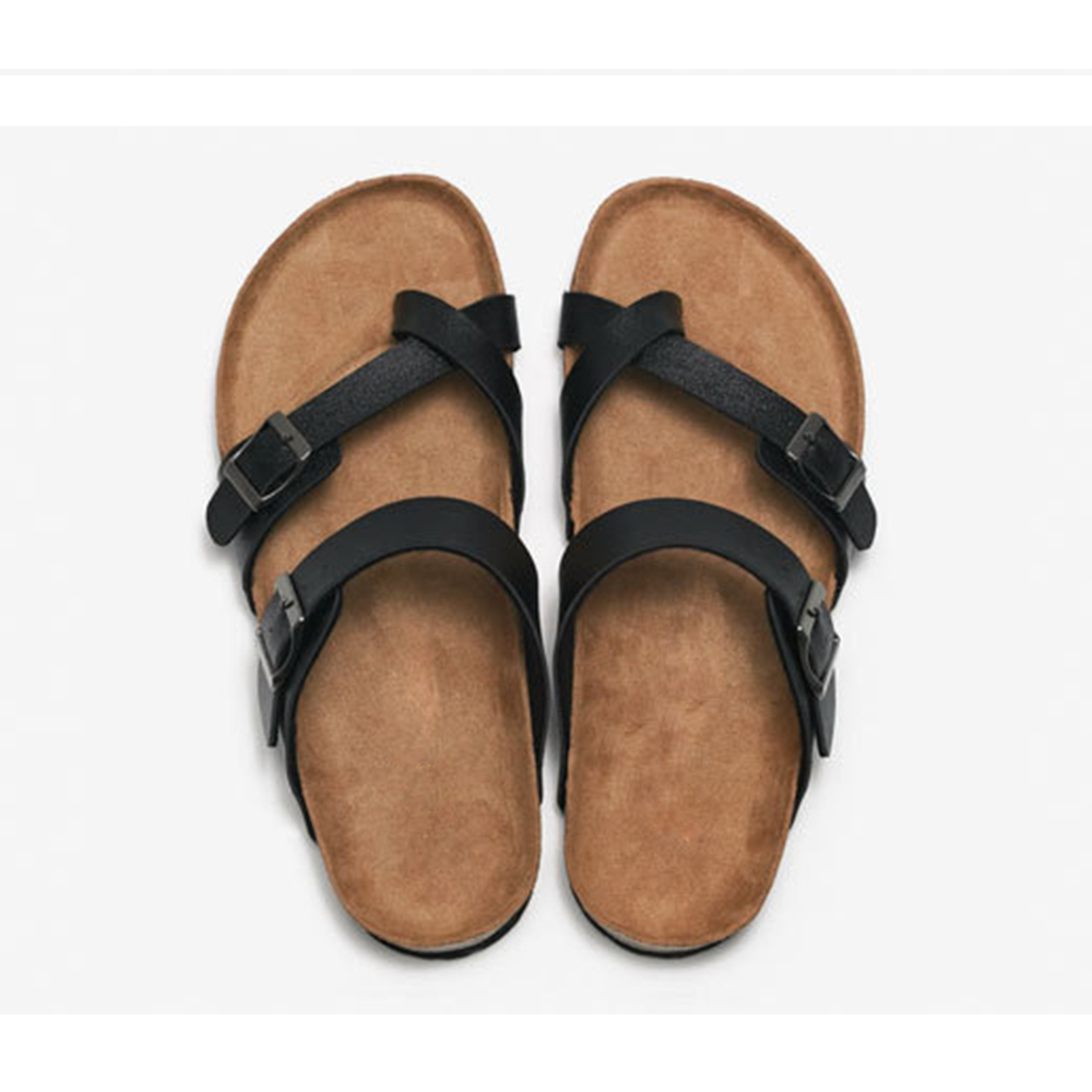 Zapatillas de corcho transpirables y cómodas para mujer para exteriores