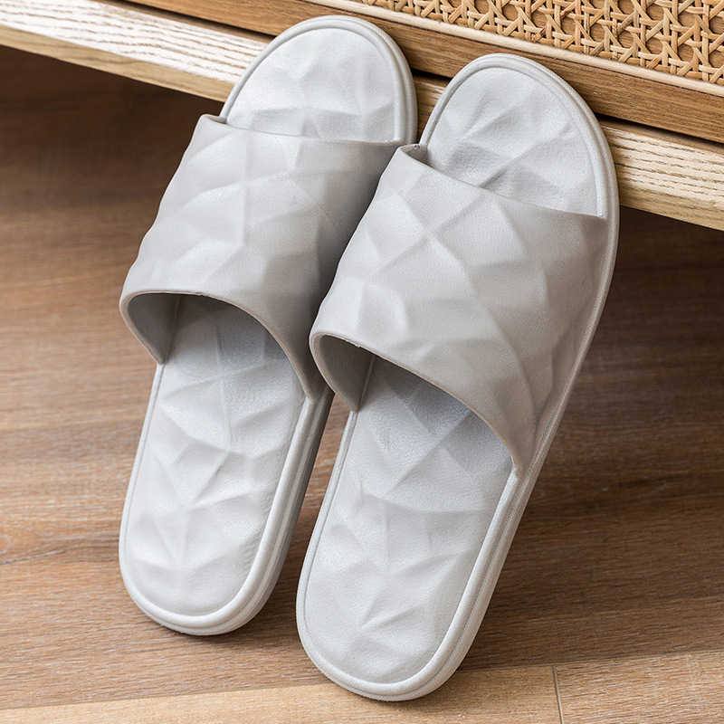 Zapatillas De Baño Sencillas Para Mujer Para Ducha En Rosa