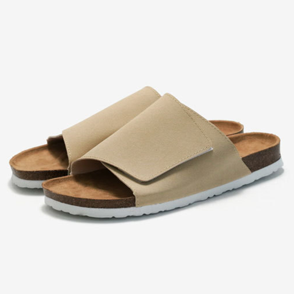 Comfort Cork Trendy Beach Leather On Slides Arch Support Otras sandalias para hombres y mujeres