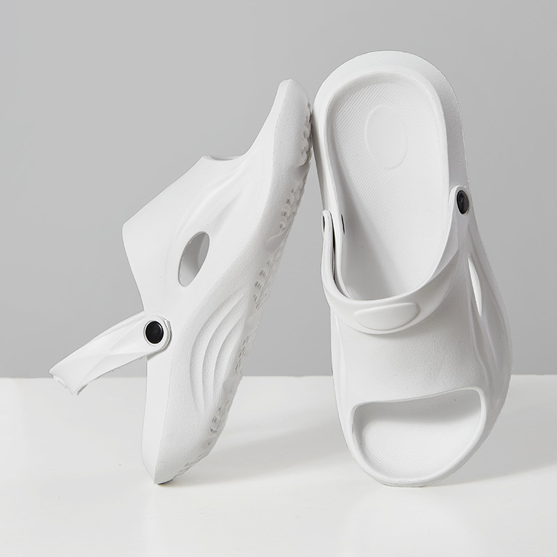 Zapatos de cuña con chanclas y plataforma de verano, sandalias deslizantes personalizadas