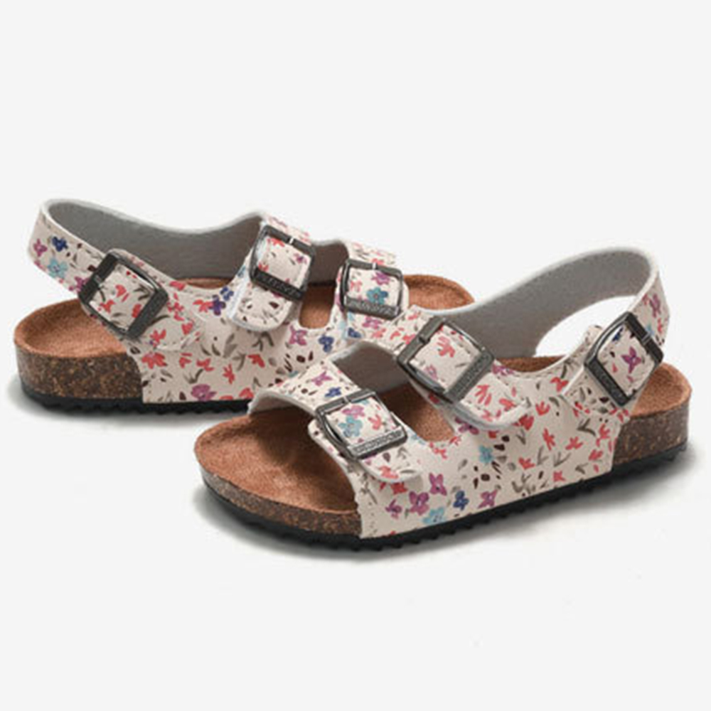 Sandalias de corcho Zapatillas con soporte para el arco para mujer