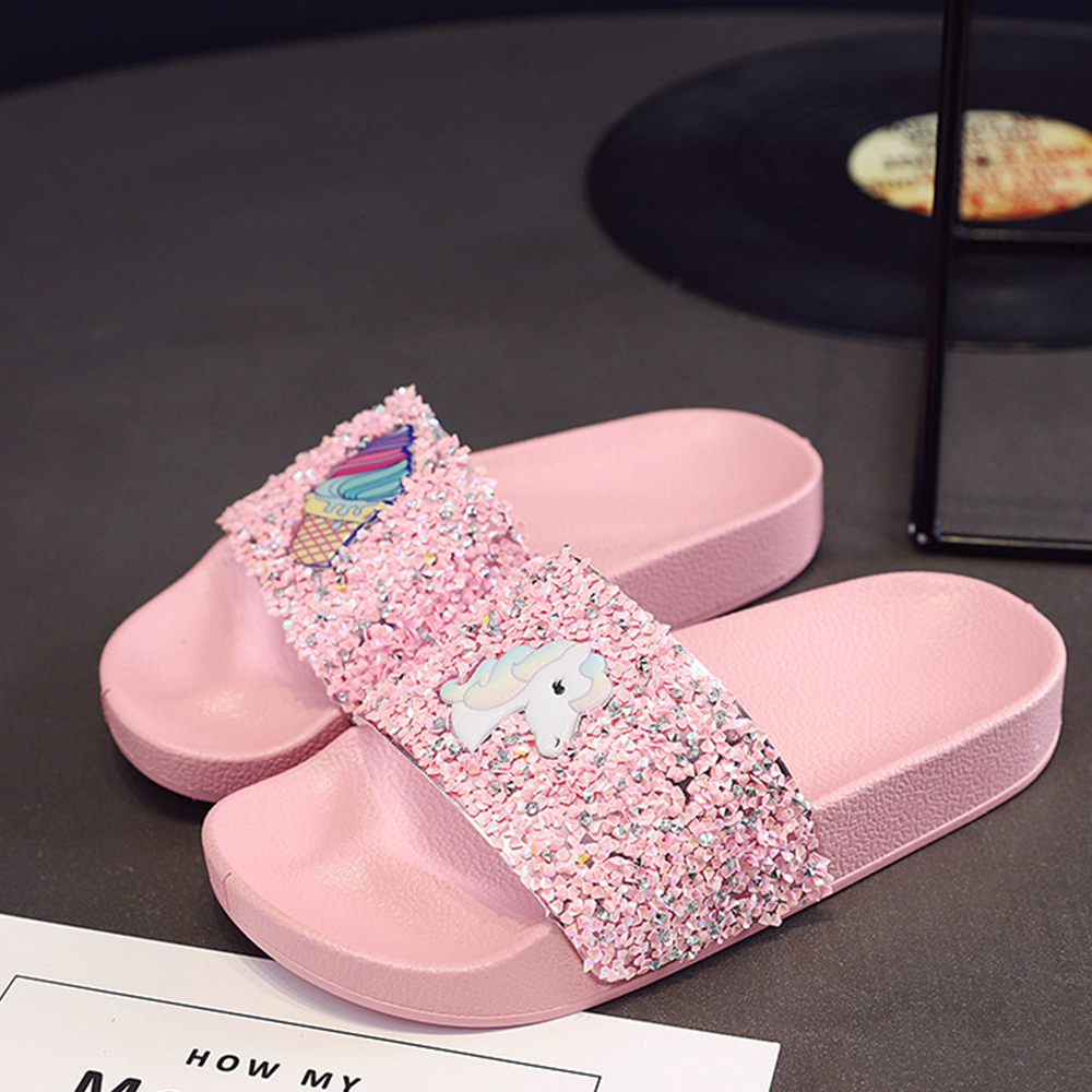Niño unisex de encargo de los zapatos al aire libre ocasionales de los deslizadores planos de lujo al por mayor
