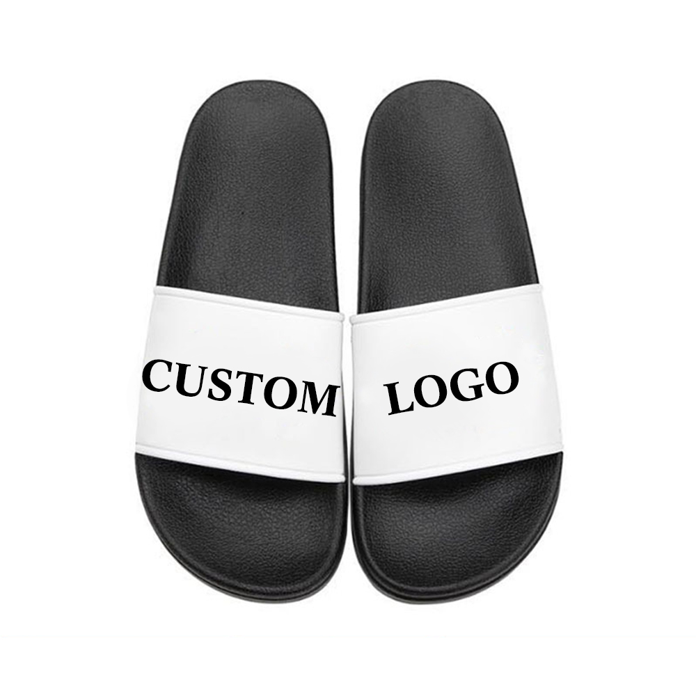 Zapatillas de baño de casa de verano con logotipo personalizado