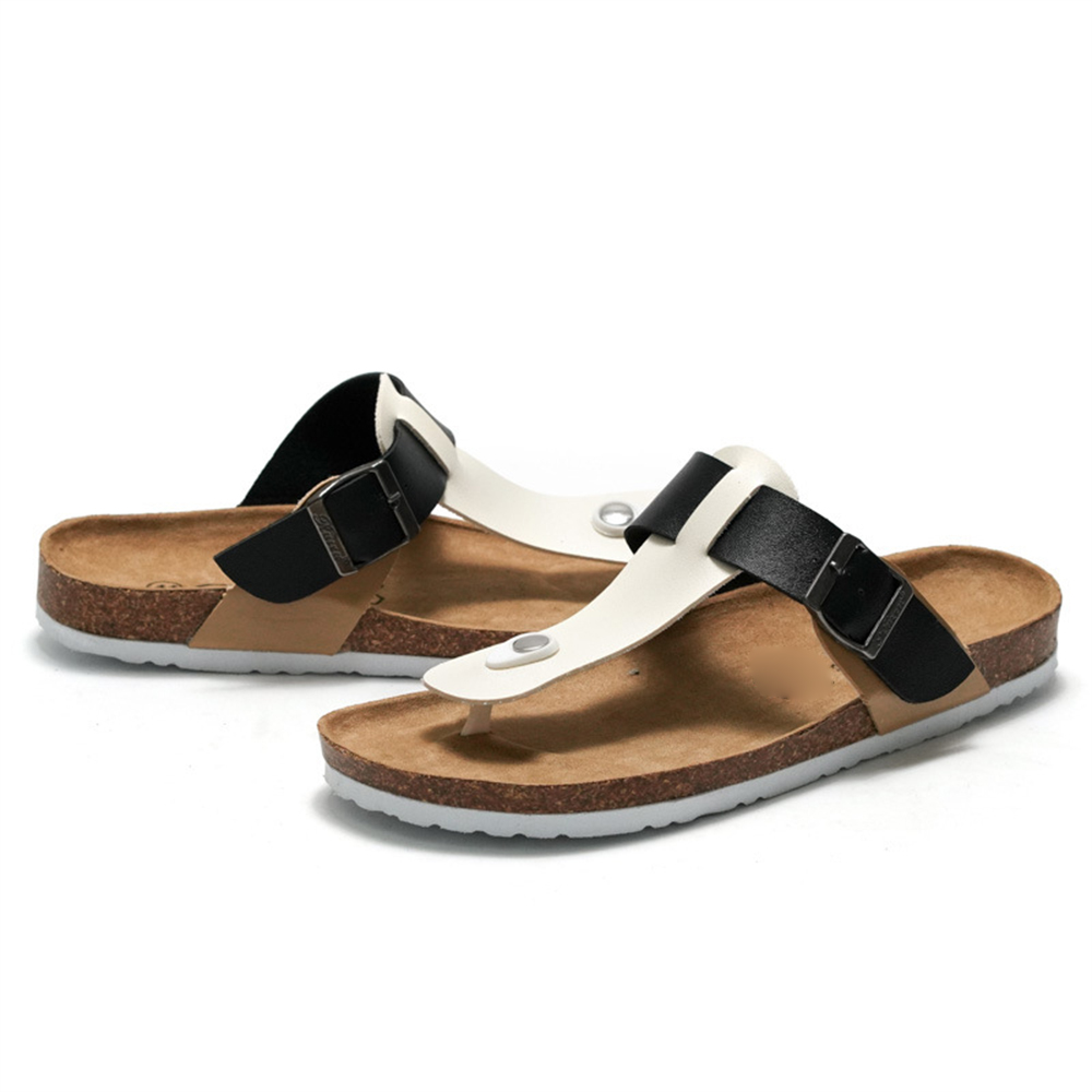 Sandalias unisex modificadas para requisitos particulares al por mayor de los planos de los deslizadores del corcho de la impresión del verano para las mujeres y los deslizadores de las señoras