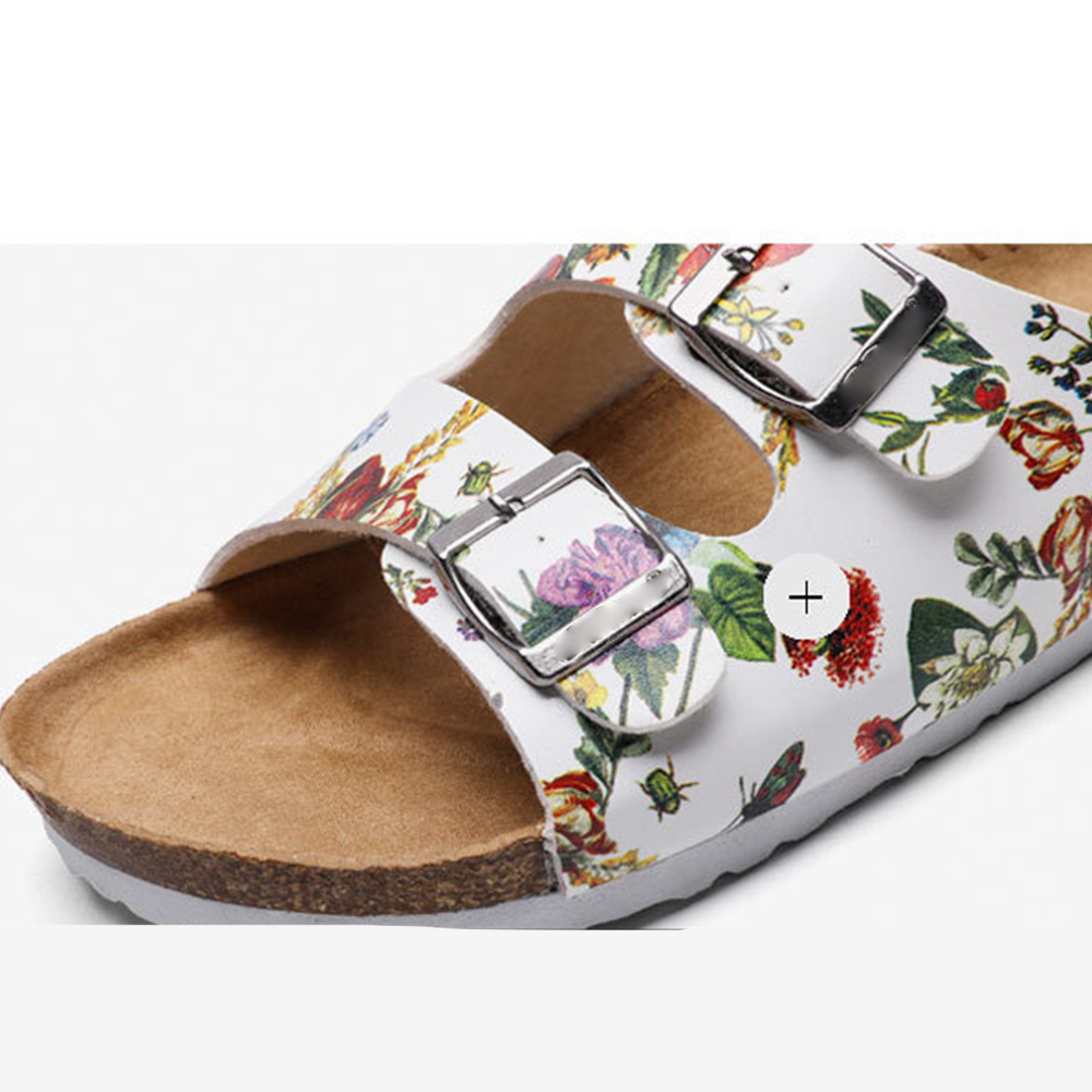 Flora Hebilla Correa Hombres Y Mujeres Zapatillas De Verano Diapositivas Unisex Para Sandalias De Playa Para Adultos