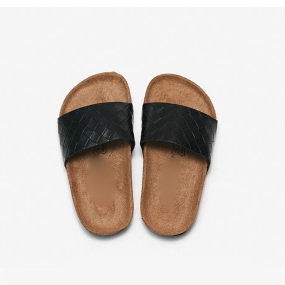 Sandalias de corcho Zapatillas de suela de mujer Zapatillas de corcho de fondo grueso para hombres