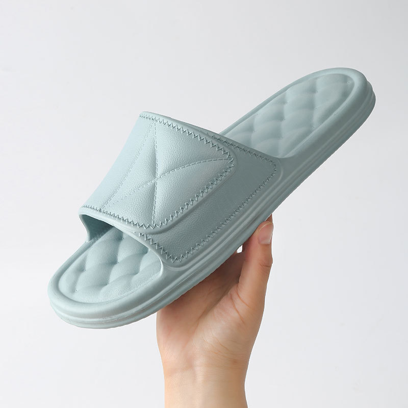 Sandalia de PVC personalizada con diapositivas negras para calzado, zapatillas con logotipo personalizado, sandalia con diapositivas en blanco lisa para hombres, sandalias con diapositivas con logotipo personalizado